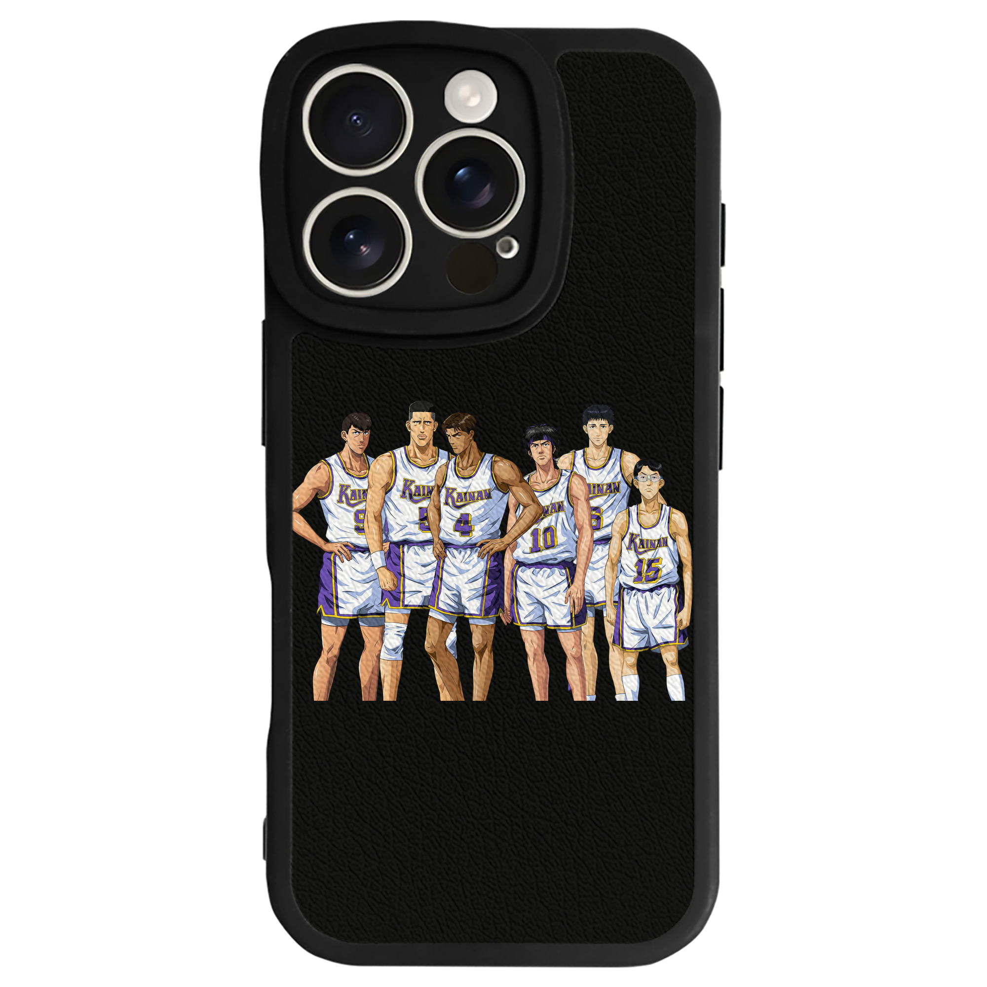 （画像用） SLAM DUNK／スラムダンク 【iPhone 16シリーズ対応】シリコンスマホケース（レザー調） 材質：シリコン